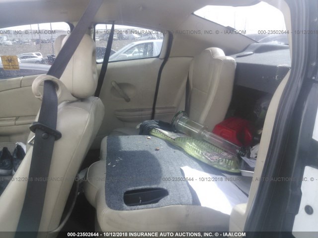 1G8AW18F46Z185427 - 2006 SATURN ION LEVEL 3 WHITE photo 8