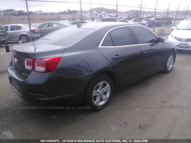 1G11C5SA4DF225421 - 2013 CHEVROLET MALIBU 1LT GRAY photo 4