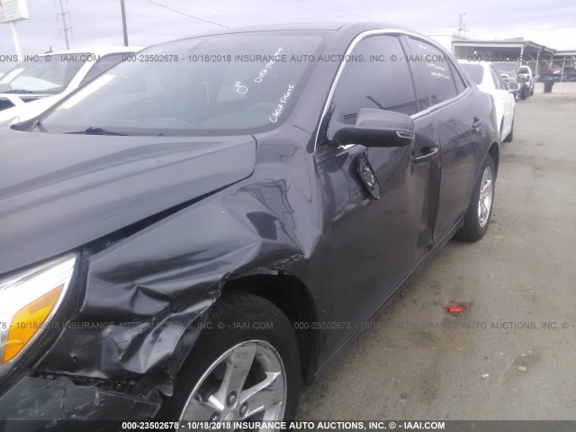 1G11C5SA4DF225421 - 2013 CHEVROLET MALIBU 1LT GRAY photo 6