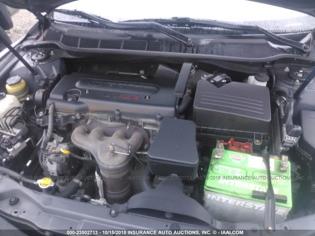 4T1BE46K97U716629 - 2007 TOYOTA CAMRY NEW GENERAT CE/LE/XLE/SE GRAY photo 10