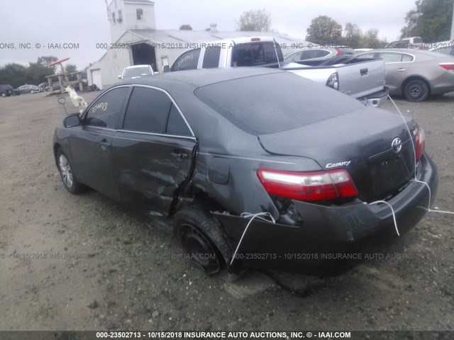 4T1BE46K97U716629 - 2007 TOYOTA CAMRY NEW GENERAT CE/LE/XLE/SE GRAY photo 3