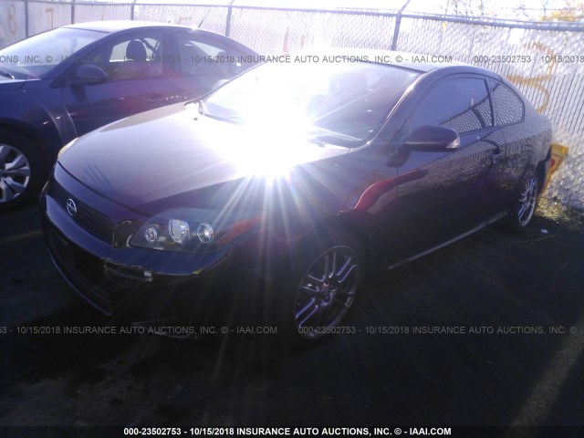 JTKDE3B77A0303379 - 2010 TOYOTA SCION TC 紫色 照片 2