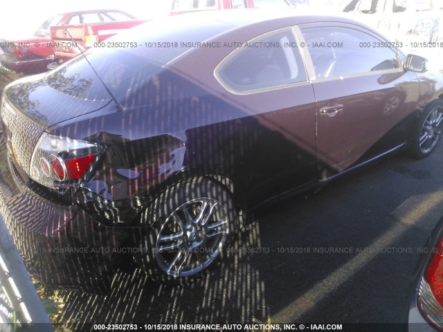 JTKDE3B77A0303379 - 2010 TOYOTA SCION TC 紫色 照片 4