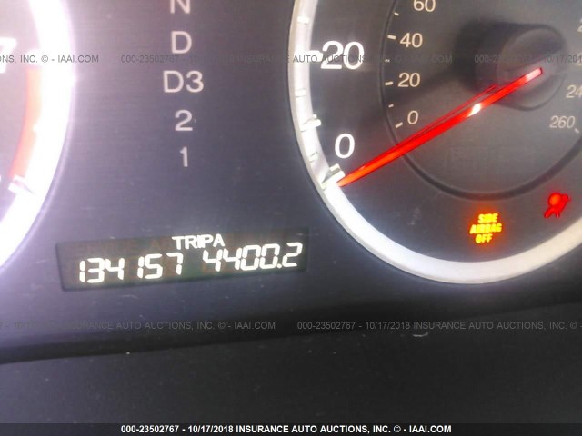 1HGCS12738A022671 - 2008 HONDA ACCORD EX BLACK photo 7