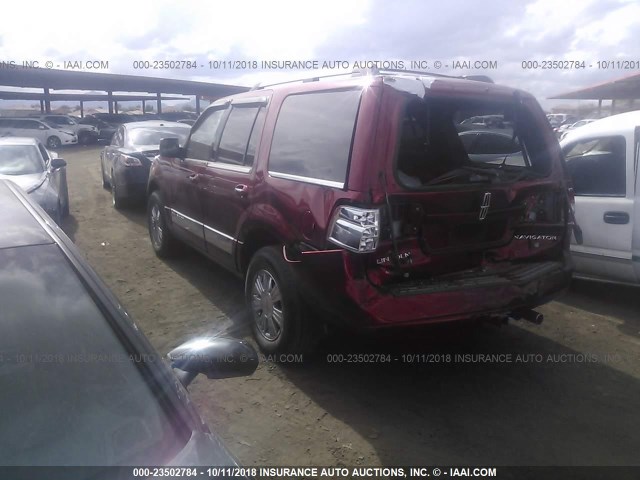 5LMJJ2J59DEL08566 - 2013 LINCOLN NAVIGATOR Rot Foto 3