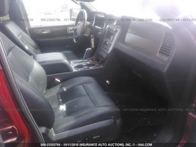 5LMJJ2J59DEL08566 - 2013 LINCOLN NAVIGATOR Rot Foto 5
