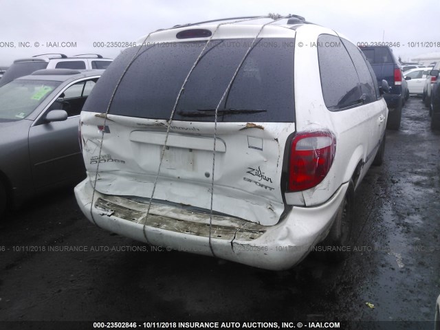 2B4GP44342R549101 - 2002 DODGE GRAND CARAVAN SPORT WHITE photo 4