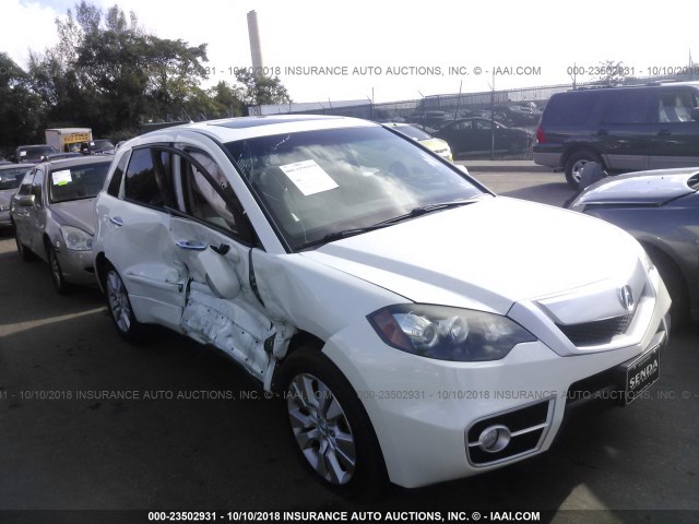 5J8TB1H28AA006936 - 2010 ACURA RDX WHITE photo 6