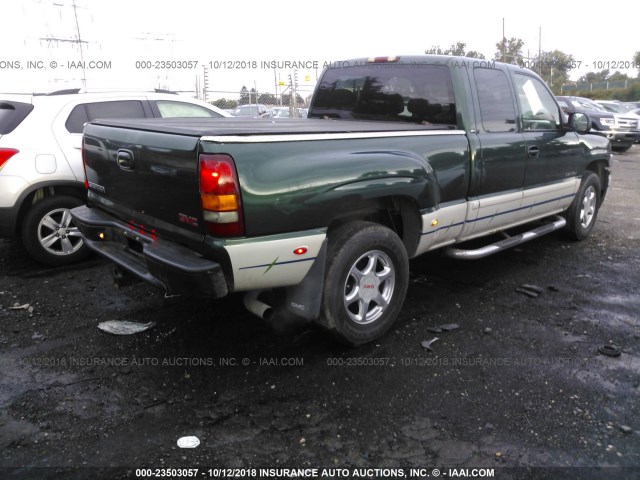 2GTFK69U721321442 - 2002 GMC SIERRA K1500 DENALI GREEN photo 4