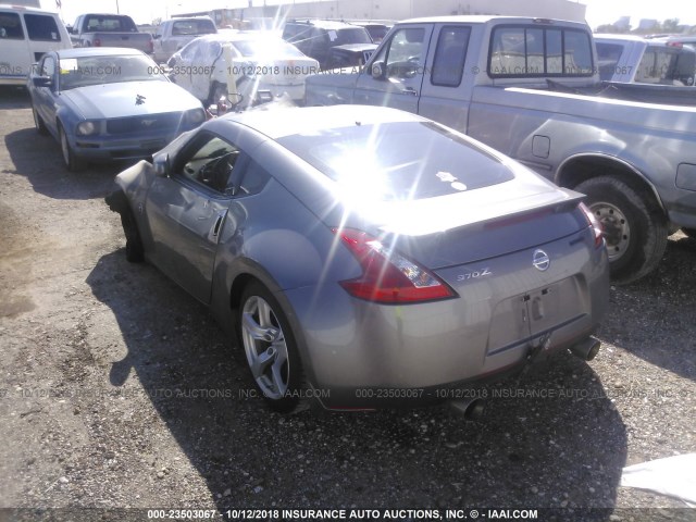 JN1AZ4EH1BM553626 - 2011 NISSAN 370Z TOURING/NISMO GRAY photo 3