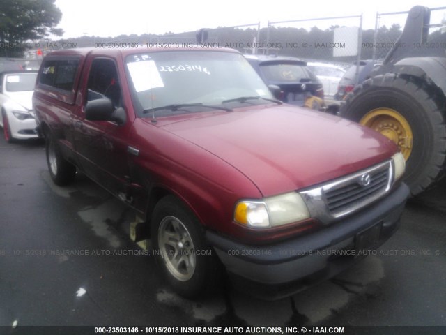 4F4YR12C0YTM31994 - 2000 MAZDA B2500 RED photo 1