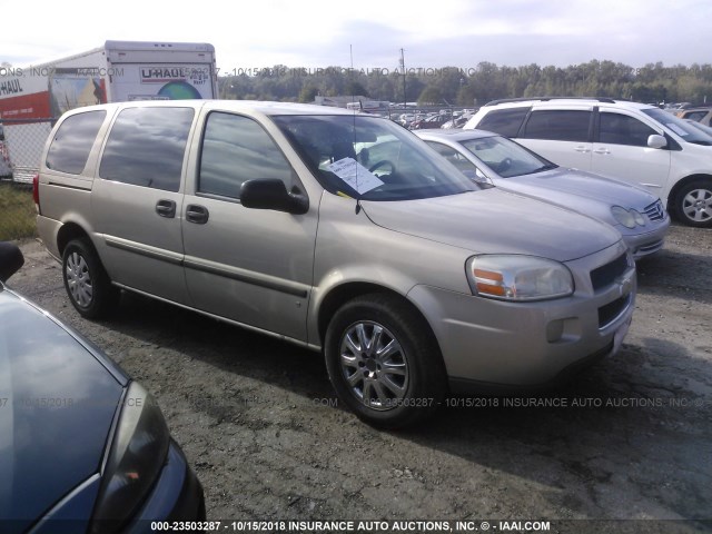 1GNDV23127D156585 - 2007 CHEVROLET UPLANDER LS GOLD photo 1