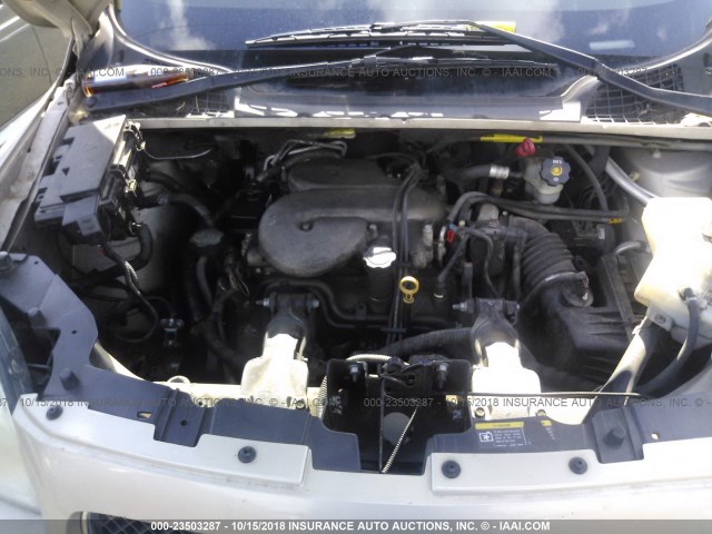 1GNDV23127D156585 - 2007 CHEVROLET UPLANDER LS GOLD photo 10