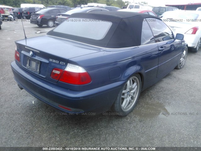 WBABW53415PL52776 - 2005 BMW 330 CI BLUE photo 4