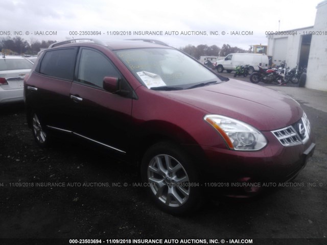 JN8AS5MVXBW269659 - 2011 NISSAN ROGUE S/SV/KROM RED photo 1