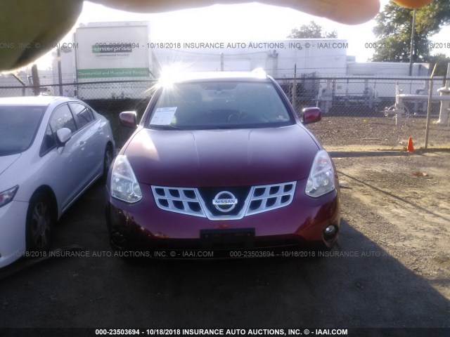 JN8AS5MVXBW269659 - 2011 NISSAN ROGUE S/SV/KROM RED photo 6