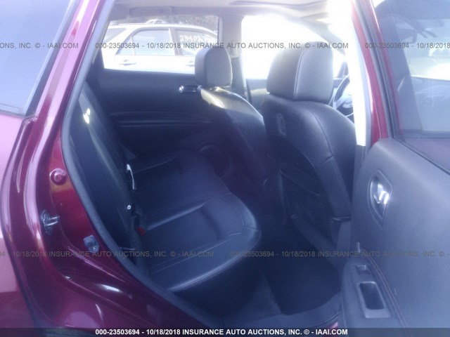 JN8AS5MVXBW269659 - 2011 NISSAN ROGUE S/SV/KROM RED photo 8