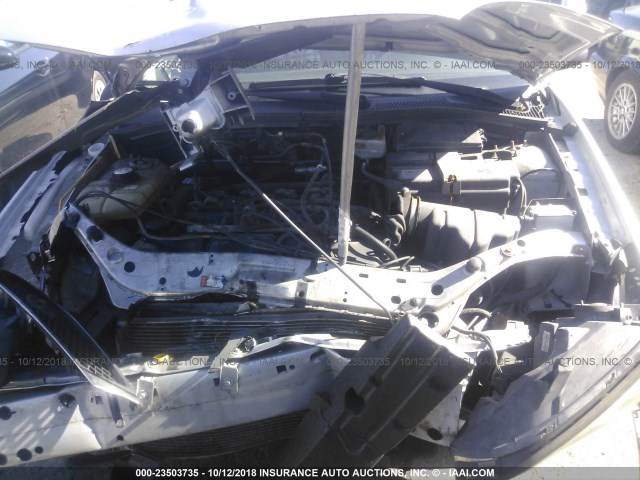 1FAHP34N27W207198 - 2007 FORD FOCUS ZX4/S/SE/SES 银色 照片 10