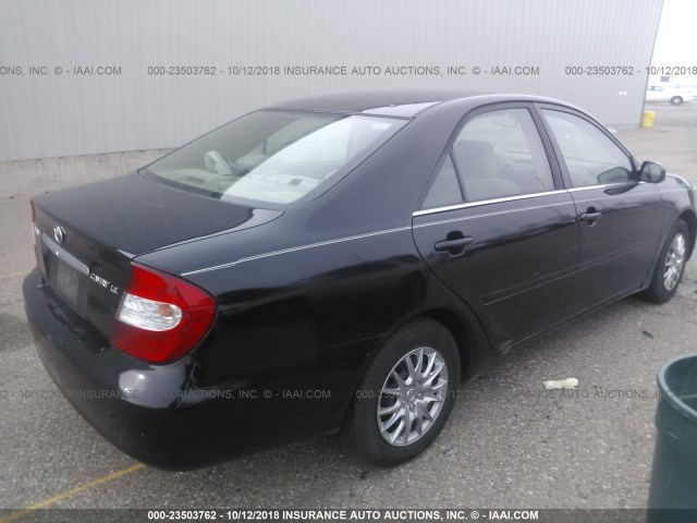 JTDBE32K040248894 - 2004 TOYOTA CAMRY LE/XLE 黑色 照片 4