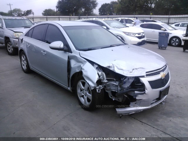 1G1PF5SC0C7195054 - 2012 CHEVROLET CRUZE LT SILVER photo 1