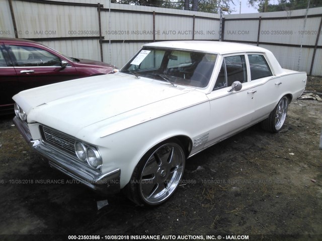 614M9991 - 1964 PONTIAC TEMPEST WHITE photo 2