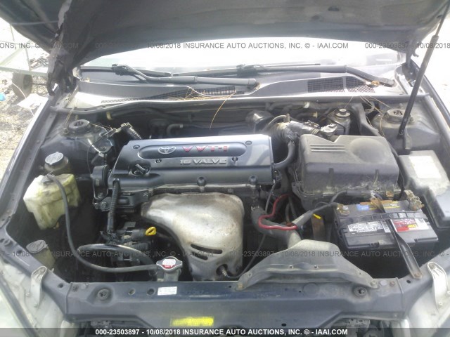 4T1BE32K64U309931 - 2004 TOYOTA CAMRY LE/XLE/SE Көк фото 10