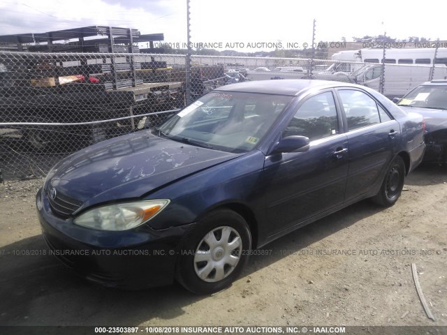 4T1BE32K64U309931 - 2004 TOYOTA CAMRY LE/XLE/SE Көк фото 2