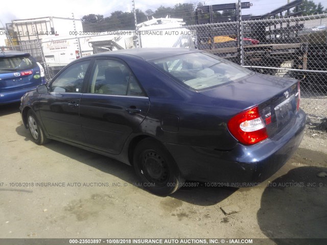 4T1BE32K64U309931 - 2004 TOYOTA CAMRY LE/XLE/SE Көк фото 3