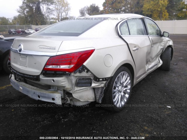 1G4GF5G33EF226026 - 2014 BUICK LACROSSE TOURING BEIGE photo 4