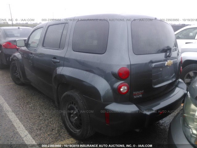 3GNBAAFW8BS661480 - 2011 CHEVROLET HHR LS Gris foto 3