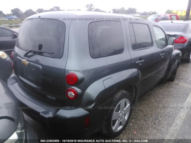 3GNBAAFW8BS661480 - 2011 CHEVROLET HHR LS Gris foto 4
