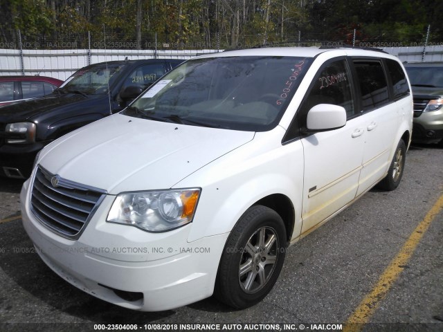 2A8HR54P58R823417 - 2008 CHRYSLER TOWN & COUNTRY TOURING WHITE photo 2