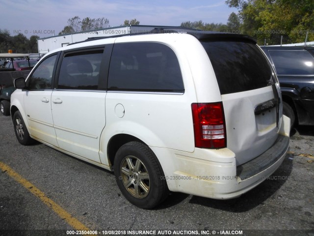 2A8HR54P58R823417 - 2008 CHRYSLER TOWN & COUNTRY TOURING WHITE photo 3