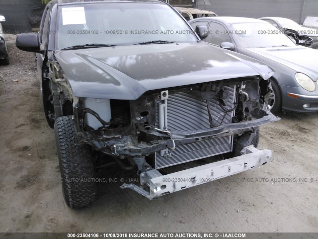 5TFTX4CN1CX020244 - 2012 TOYOTA TACOMA ACCESS CAB Schwarz Foto 6