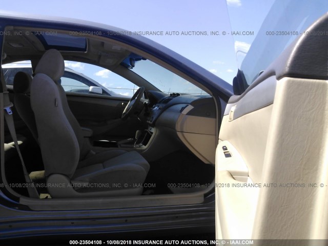 4T1CE38P64U814441 - 2004 TOYOTA CAMRY SOLARA SE/SLE Açıq mavi foto 5