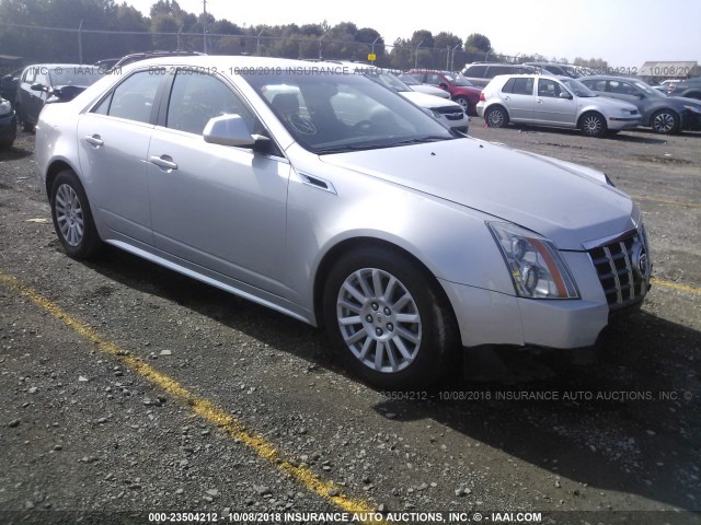 1G6DC5E58C0158460 - 2012 CADILLAC CTS SILVER photo 1