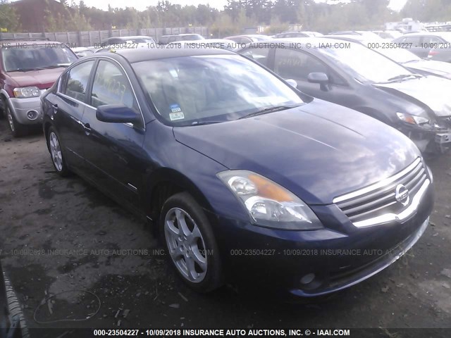 1N4CL21E89C189735 - 2009 NISSAN ALTIMA HYBRID BLUE photo 1