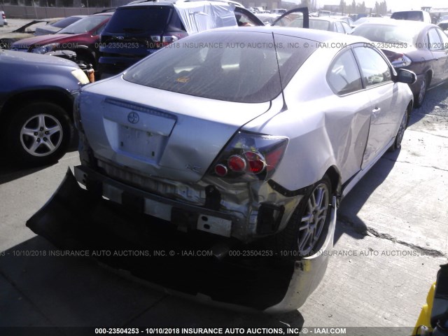 JTKDE167980266473 - 2008 TOYOTA SCION TC 银色 照片 4