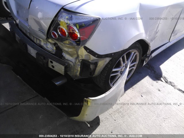 JTKDE167980266473 - 2008 TOYOTA SCION TC 银色 照片 6