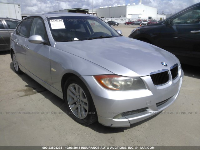 WBAVB17586NK39263 - 2006 BMW 325 I AUTOMATIC SILVER photo 1
