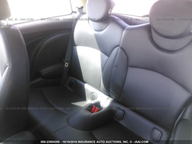 WMWSU3C52DT372379 - 2013 MINI COOPER ORANGE photo 8
