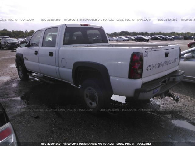 1GCHC23D96F248189 - 2006 CHEVROLET SILVERADO C2500 HEAVY DUTY WHITE photo 3