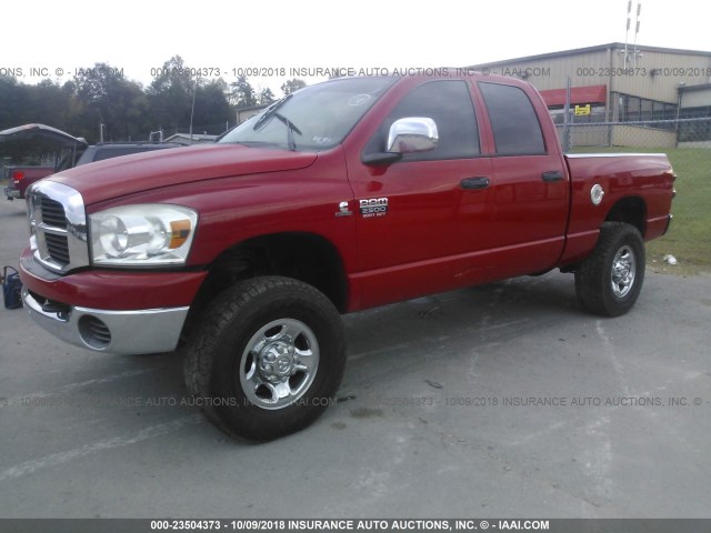 3D7KS28A57G850178 - 2007 DODGE RAM 2500 ST/SLT 红色 照片 2