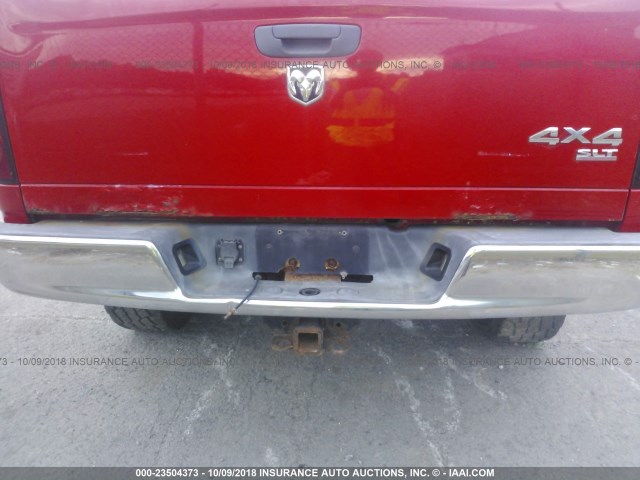 3D7KS28A57G850178 - 2007 DODGE RAM 2500 ST/SLT 红色 照片 6