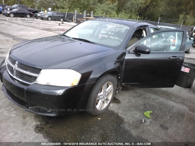 1B3CC1FB2AN190098 - 2010 DODGE AVENGER EXPRESS 黑色 照片 2