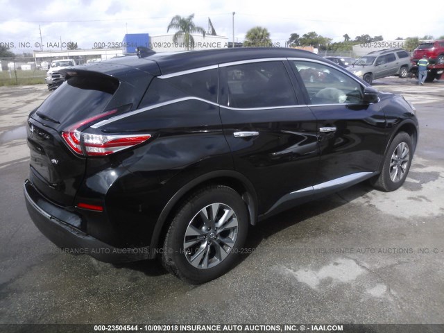 5N1AZ2MG5JN122804 - 2018 NISSAN MURANO S/SL/SV/PLATINUM BLACK photo 4