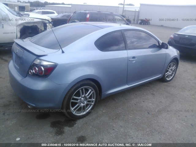 JTKDE167680226464 - 2008 TOYOTA SCION TC 蓝色 照片 4