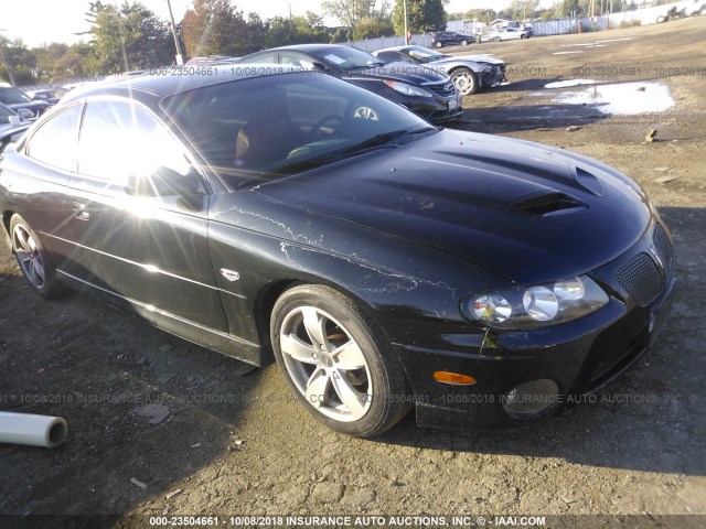 6G2VX12G94L221805 - 2004 PONTIAC GTO BLACK photo 1