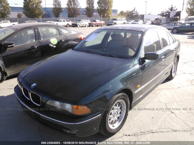 WBADD6322WBW34104 - 1998 BMW 528 I AUTOMATIC Yaşıl foto 2