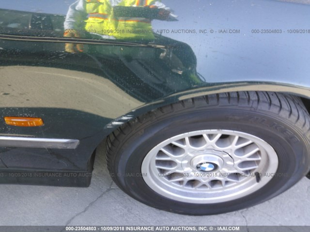 WBADD6322WBW34104 - 1998 BMW 528 I AUTOMATIC Yaşıl foto 6